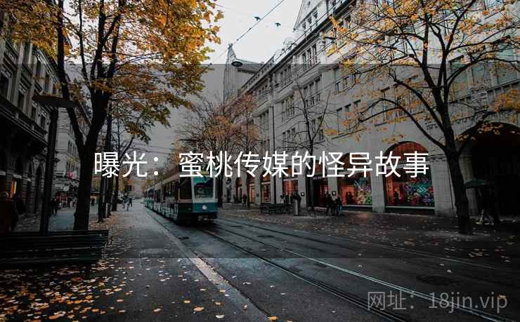 曝光：蜜桃传媒的怪异故事